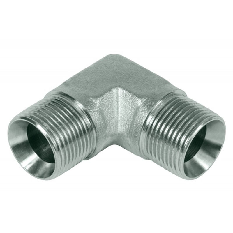 Adapter 90° 3/4" gevind