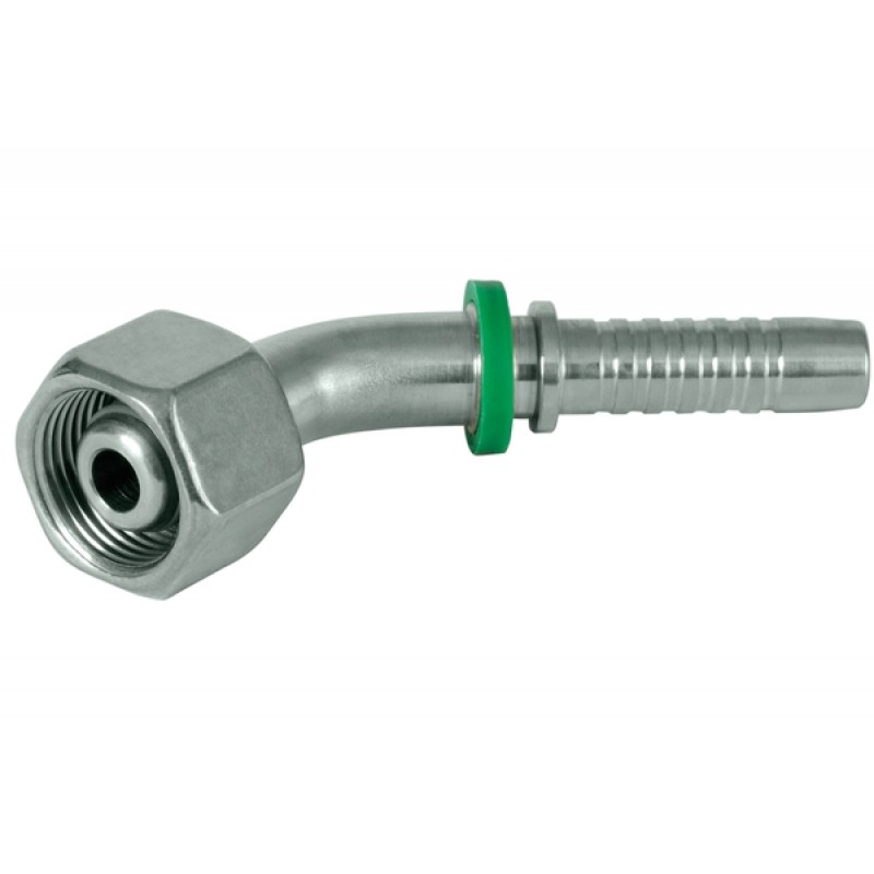 Nippel 1" slange 30mm rør M42x2 gevind