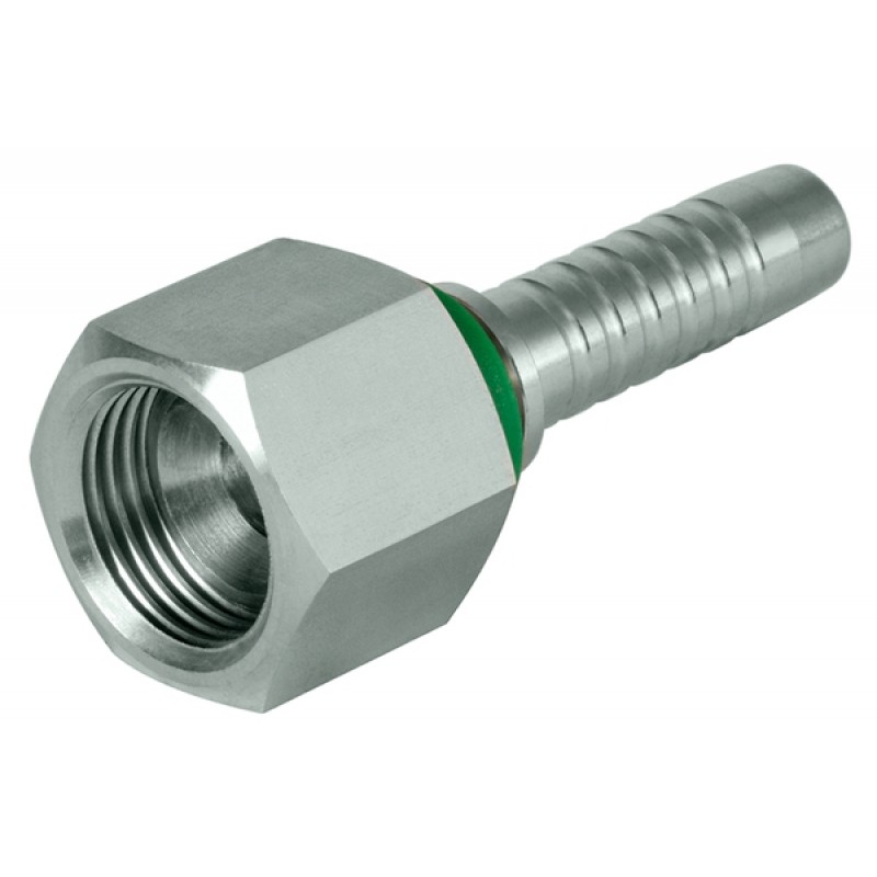 Nippel 1/2 slange 1,1 / 16"-12 UN gevind